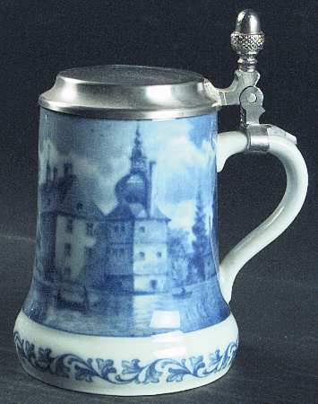Berlin Annual Stein Watercastle Lembeck,Westfalia - Boxed