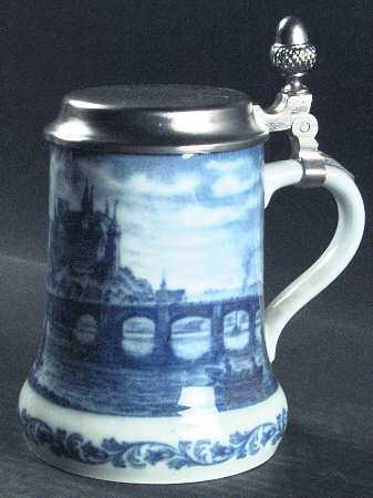 Berlin Annual Stein Albrecht Castle At Meissen - Boxed