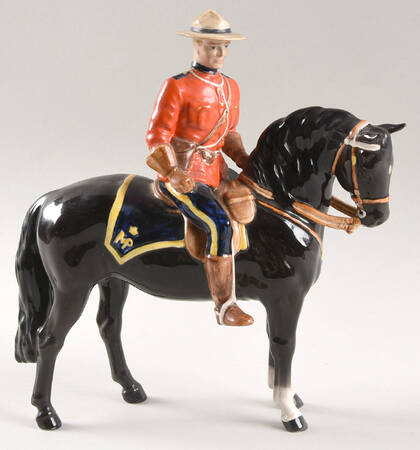 Beswick Figurine Canadian Mountie - Boxed