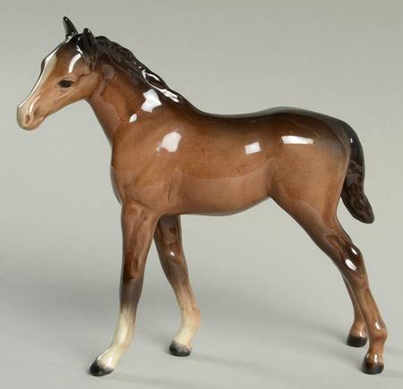 Beswick Figurine Foal Brown - Boxed