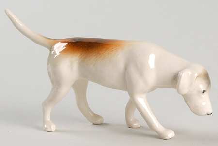 Beswick Figurine Foxhound-Thin Legs & Tail - Boxed