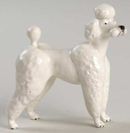 Beswick Figurine Poodle-White - Boxed