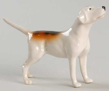 Beswick Figurine Foxhound-Thin Legs & Tail - Boxed