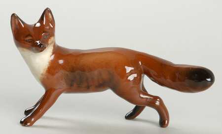 Beswick Figurine Fox-Standing-Head Turned - Boxed
