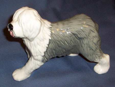 Beswick Figurine Old English Sheep Dog-Walking - Boxed