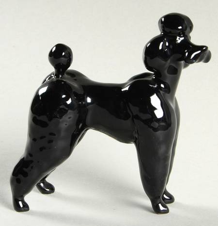 Beswick Figurine Poodle-Black - Boxed