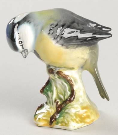 Beswick Figurine Blue Tit-Black/Yellow - Boxed