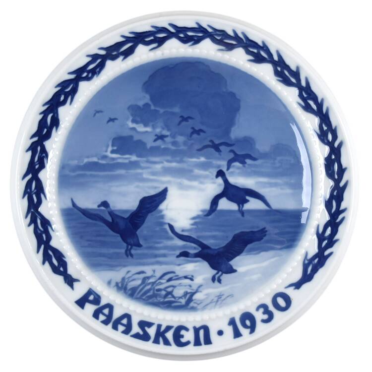 Easter Plates 1930-Wild Geese - Boxed
