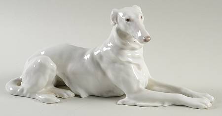 Dogs Borzoi Lying - No Box