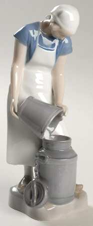 Occupations Girl With Milkcan - No Box