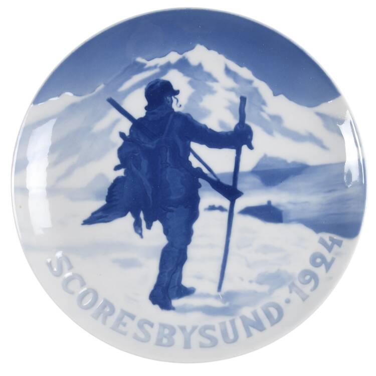 Commemorative Plates Scoresbysund 1924 - No Box