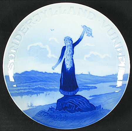 Commemorative Plates Reunification Of Southern Jutland - No Box
