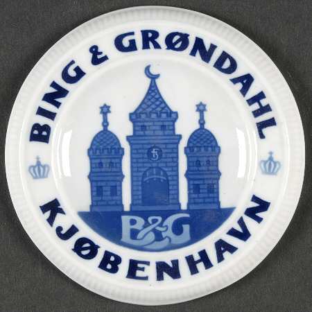Bing & Grondahl Kjobenhavn Hanging Plaque - No Box