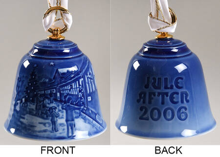 Christmas Bell-Bing & Grondahl Welcoming Guests For Christmas - Boxed