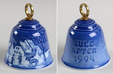 Christmas Bell-Bing & Grondahl A Day At The Deer Park - Boxed