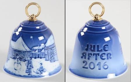 Christmas Bell-Bing & Grondahl Hans Christian Andersen's Childhood Home - Boxed
