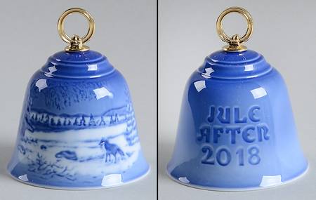 Christmas Bell-Bing & Grondahl Winter Scene - Boxed