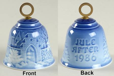 Christmas Bell-Bing & Grondahl Silent Night Holy Night - Boxed