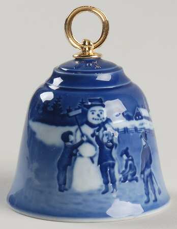 Christmas Bell-Bing & Grondahl Frosty The Snowman - Boxed