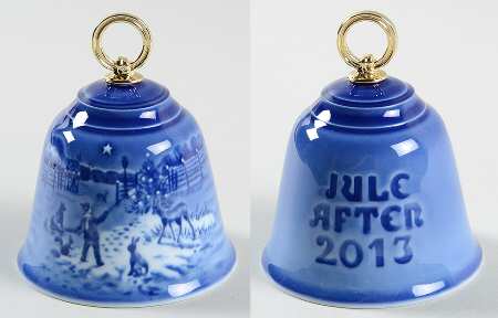 Christmas Bell-Bing & Grondahl Light In The Snow - Boxed