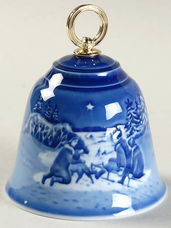Christmas Bell-Bing & Grondahl Sledge Ride In The Snow - Boxed
