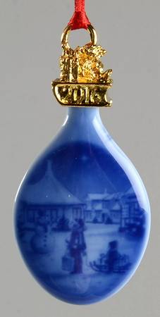 Christmas Drop Ornament Hans Christian Andersen's Childhood Home - Boxed