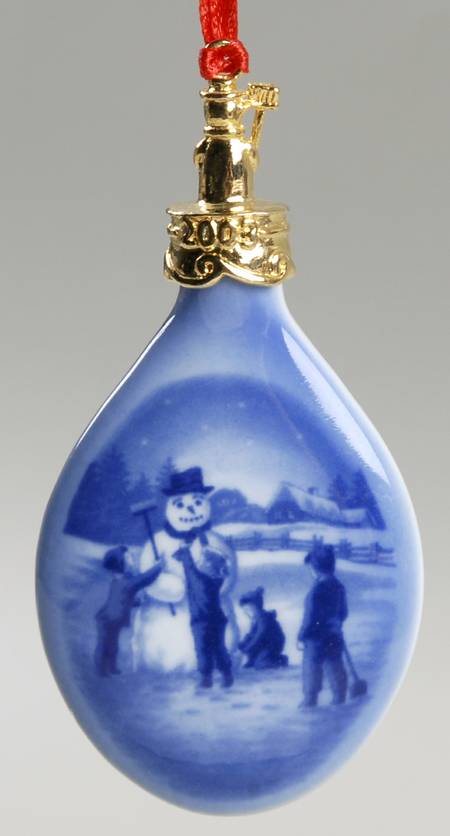 Christmas Drop Ornament Frosty The Snowman - Boxed