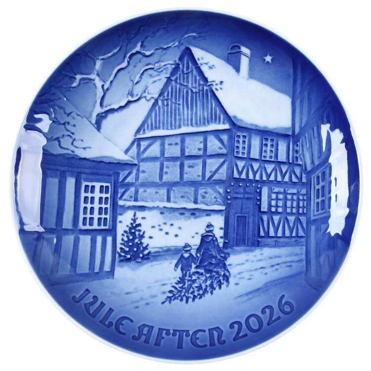 Annual Christmas Plate Den Gamle By I Aarhus - Boxed