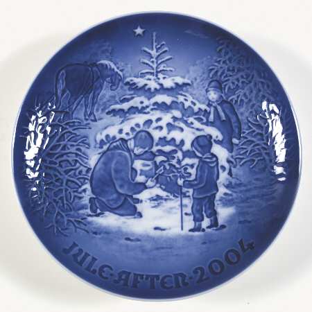 Annual Christmas Plate The Christmas Tree - Boxed