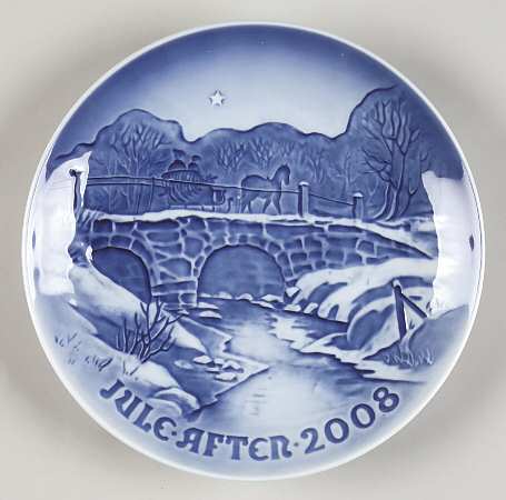 Annual Christmas Plate Along Haervejen - Boxed