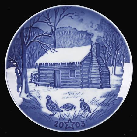 American Christmas Heritage Lincoln's Cabin - Boxed