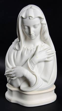 Boehm Figurines Madonna-La Pieta-White Bisque - No Box