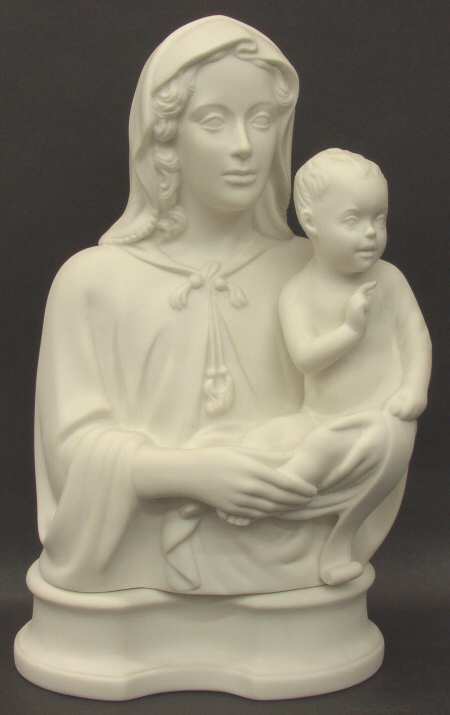 Boehm Figurines Madonna And Child-Della Robbia - No Box