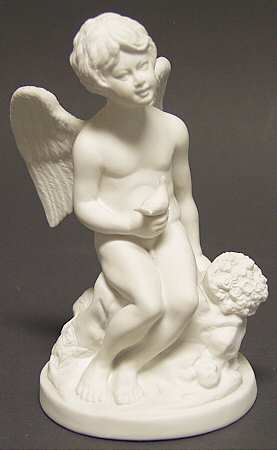 Boehm Figurines Cupid With Dove - No Box