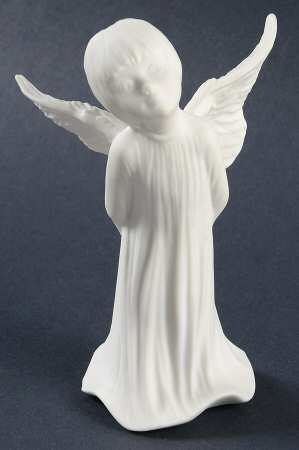 Boehm Figurines Angel Child-Hands Behind Back - No Box