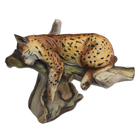 Boehm Animals Lazy Days-Spanish Lynx - No Box