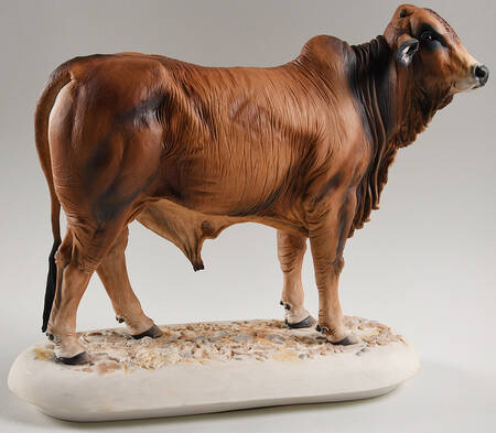 Boehm Animals Simbrah Bull - No Box