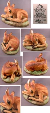 Boehm Animals Fallow Deer - No Box