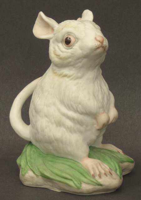 Boehm Animals Deer Mouse-White - No Box