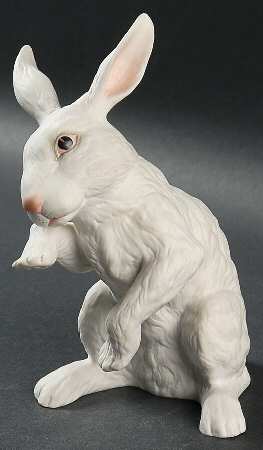 Boehm Animals Rabbit With Young-Rabbit Standing - No Box