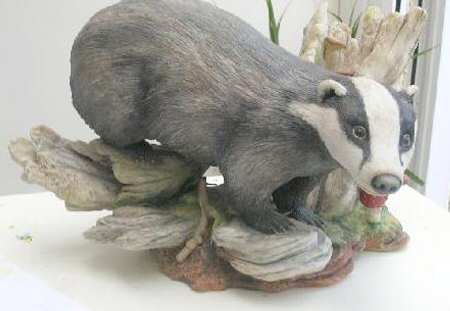 Boehm Animals Badger - No Box