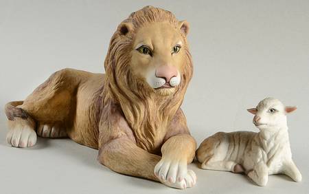 Boehm Animals Lion And The Lamb - No Box