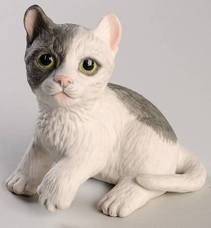 Boehm Animals Kitten-Grey - No Box