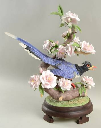 Boehm Birds Red Billed Blue Magpie - No Box