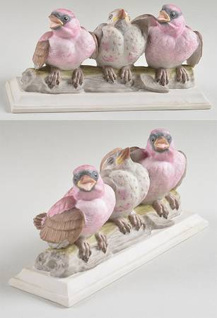 Boehm Birds Fledgling Purple Finches - No Ox