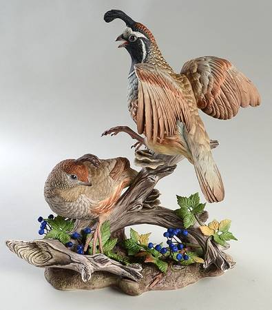 Boehm Birds California Quail  - Nb1093, No Box