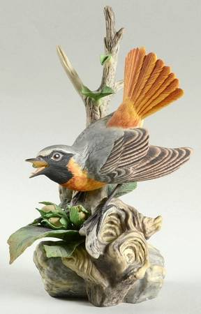 Boehm Birds Redstart W/ Hazel - Nb1089, No Box
