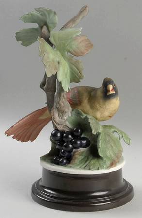 Boehm Birds Cardinal Female Decorated - No Box