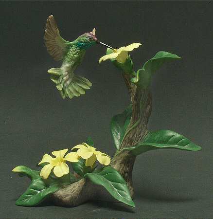 Boehm Birds Hummingbird-Magnificent W/Jasmine - No Box