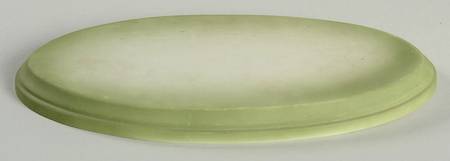 Boehm Birds Oval Figurine Base-Blush Green - Nb1001, No Box